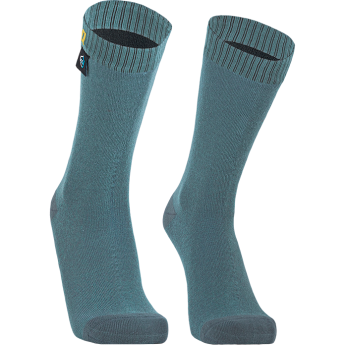 Водонепроницаемые носки DEXSHELL ULTRA THIN CREW серо-голубой L (43-46)